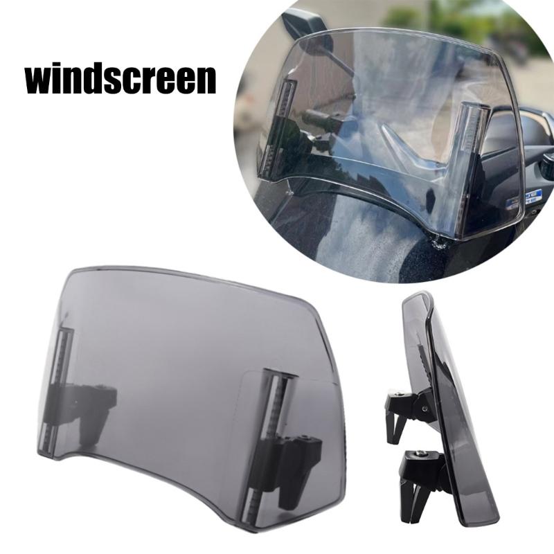 Motorcycle Deflector Universally Motorcycle Modified Windshield Windscreen PC Lens Windscreen for Most Model