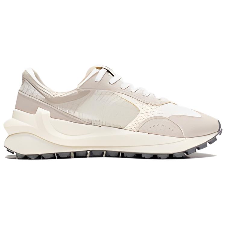 Li Ning Square Low Top Sports Casual Shoes Women's White Gray AGCS108-7