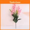 Flower Christmas Decorative Bundle With Christmas Berry For Festive Home Display
