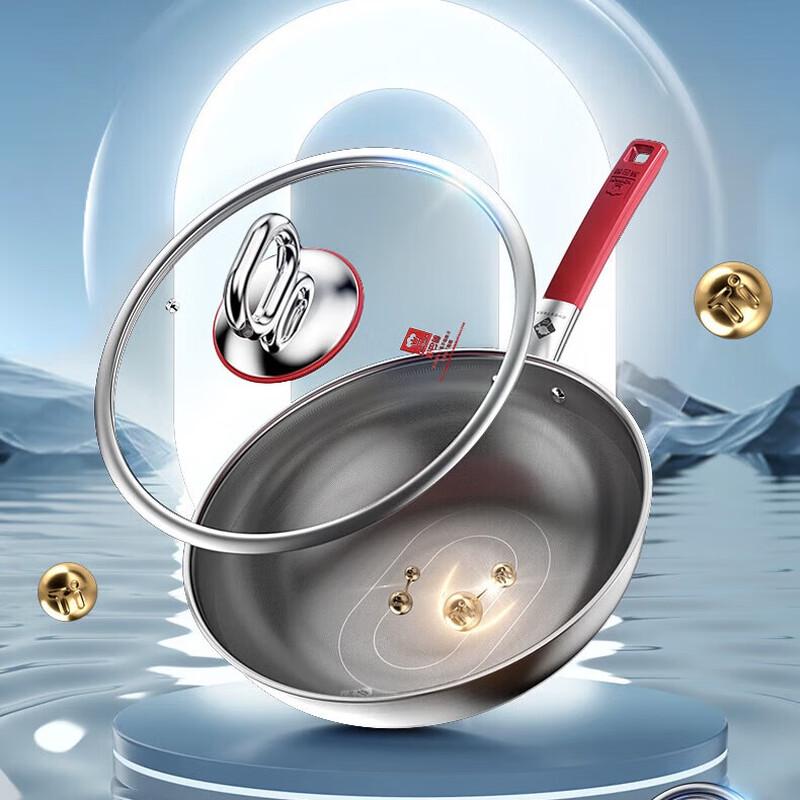 Kangbach True Titanium 0-Coating Non-stick Wok