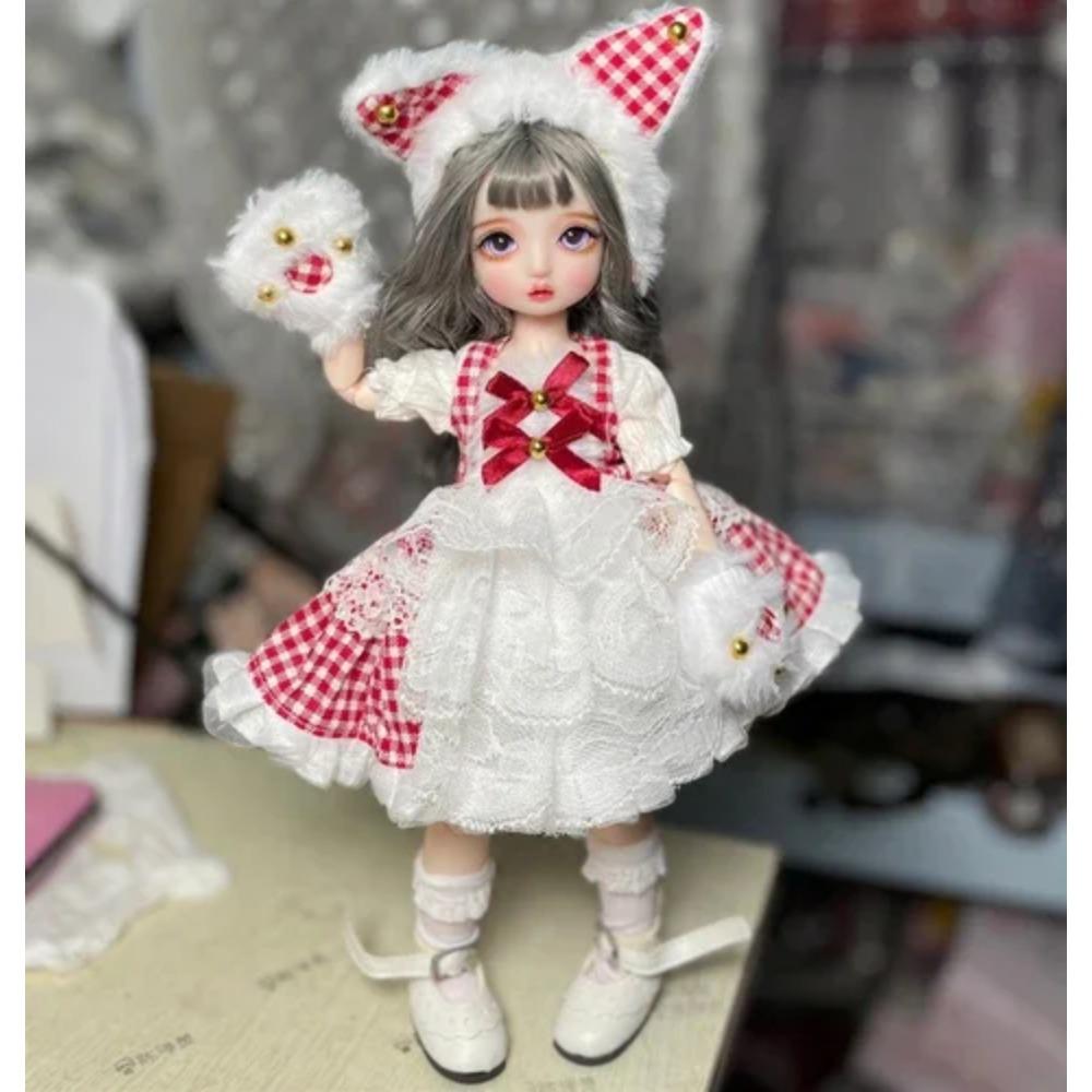 30cm Make-up Doll Bjd 22 Joint Dressing Doll Girl Doll Birthday Gift Ball Jointed Doll Bjd 1/6 Bjd Doll Full Set