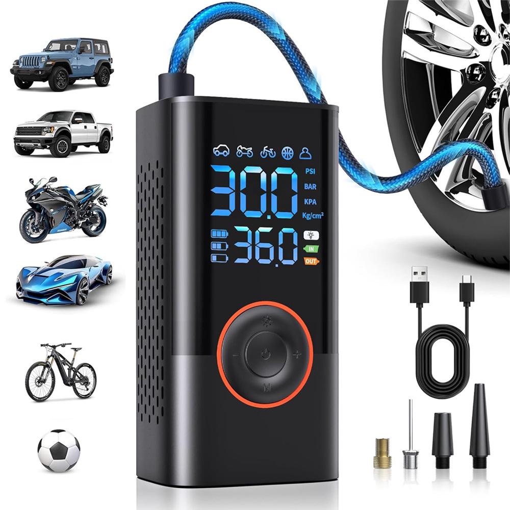 Wireless Smart Portable Tire Inflator for Cars & Bicycles