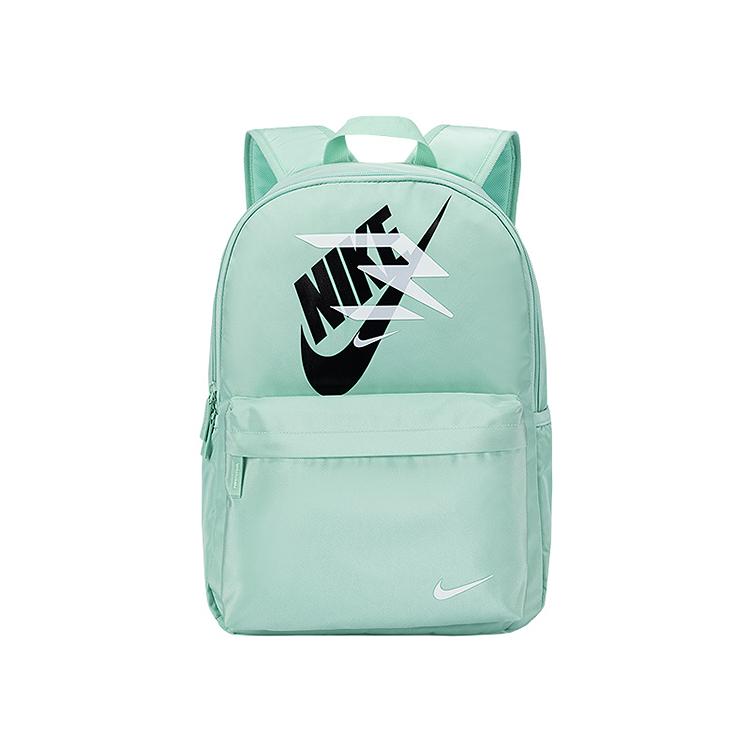 Nike 3Brand Casual Sports Fashion Versatile Polyester Backpack Unisex Backpack Gulf-Green N32533005GS-002 Gulf Green
