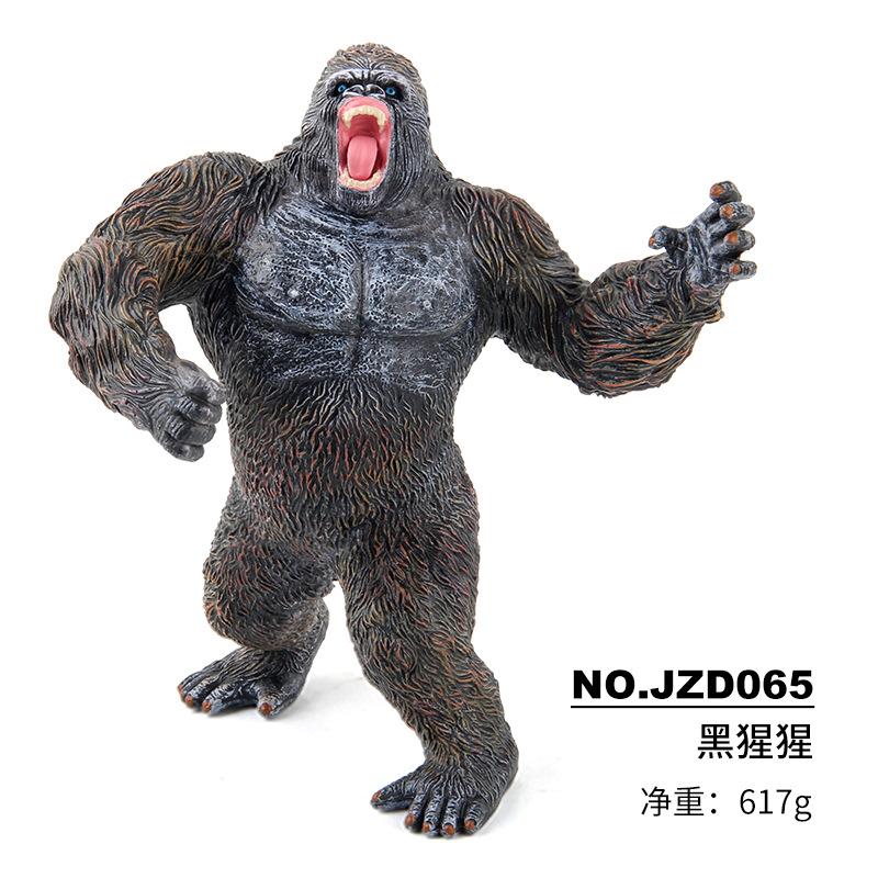 

Simulation Jurassic Dinosaur Model Series Tyrannical Tyrannosaurus King Kong Giant Ape Solid Animal Ornament Toy