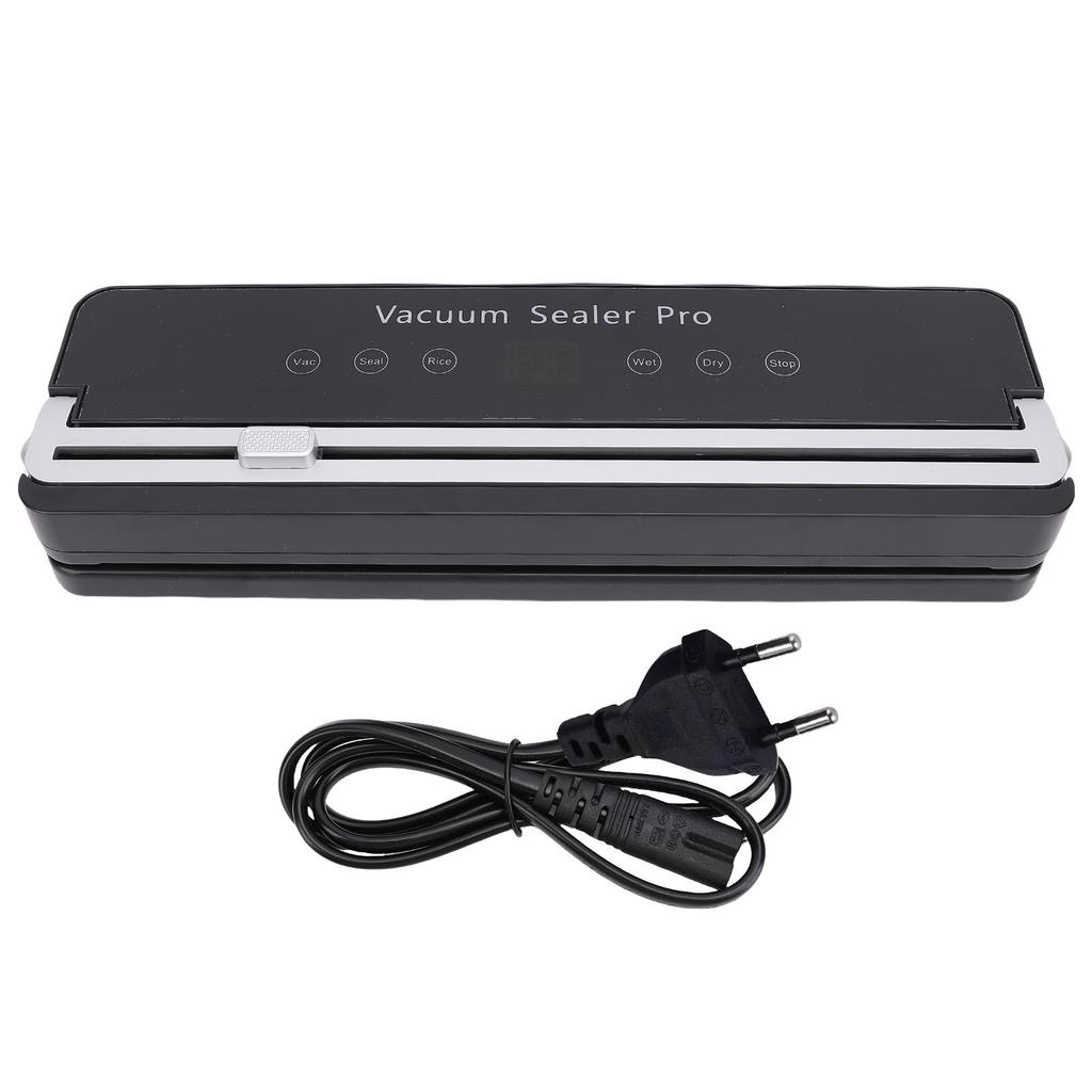 Vacuum Sealer Machine with Cutter 120W Powerful Suction Multifunctional Compact Food Sealing