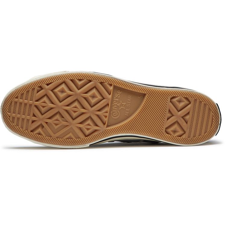 Converse Chuck 1970s Low Top Lace-Up Canvas Shoes Women sneaker Gray Black 566137C