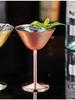 Spersonalizowane szklanki ze stali nierdzewnej 304 na wysokiej nóżce do Martini, Szampana i Margarity