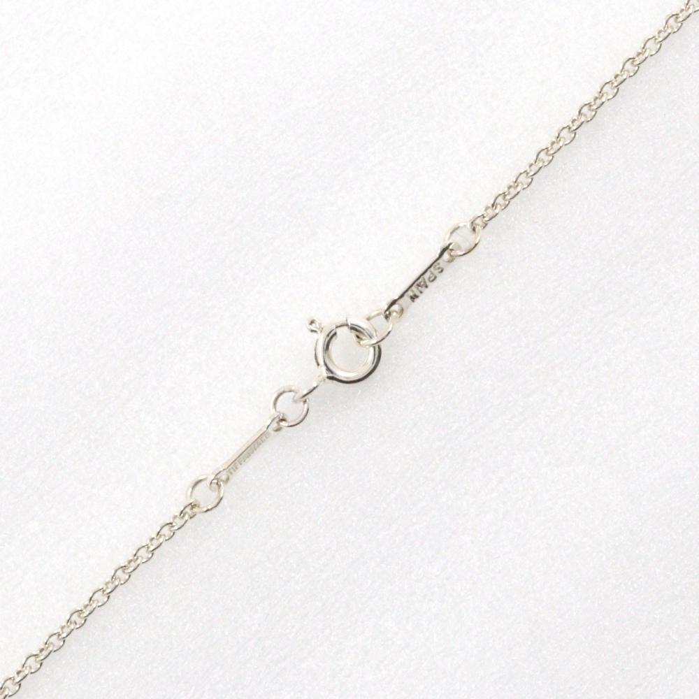 TIFFANY&Co. Open Heart Large Necklace Elsa Peretti Silver925 16.1g Women Used