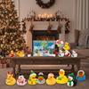 Duck Advent Calendar 2025 with 24 Rubber Ducks 24 Days Christmas Countdown Calendar Duck Set Advent Calendar for Boys Girls Kids