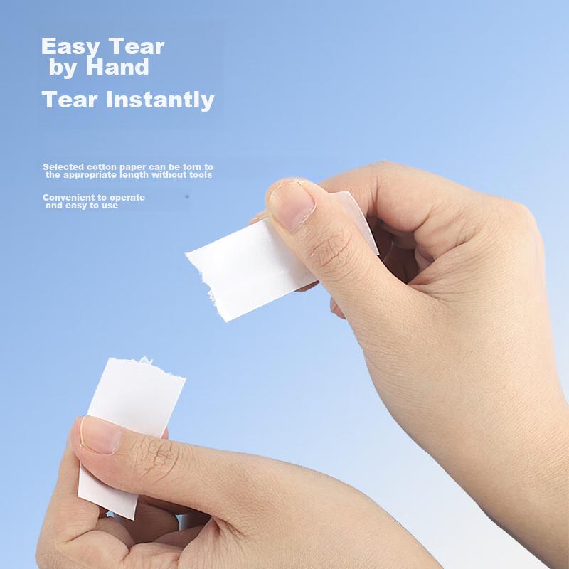 TANGO Double-Sided Tape 12mm*6y 6 Rolls Office Stationery Supplies Double-Sided Adhesive Cotton Paper Strong Double-Sided Tape for Study Supplies