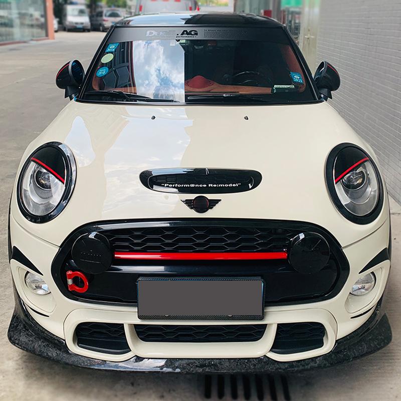 Car Headlight Eyelid Light Eyebrow Lamp Decoration Stickers For Mini Cooper S Clubman F54 F55 F56 F57 F60 Countryman Accessories