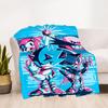 1PC Sonic Artwork Outdoor Blanket Lightweight Flannel, Soft & Warm, All-Season Use for Sofa, Outdoor, Camping, Living Room, Office53