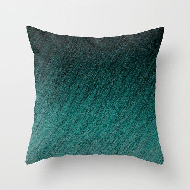 teal pillowcase