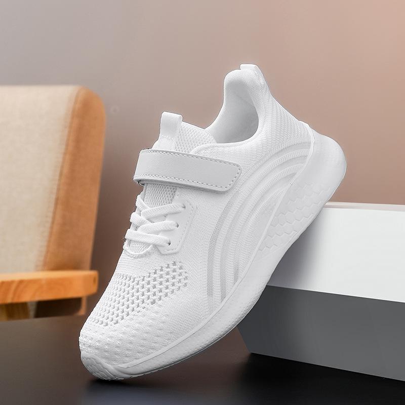 Children's sports shoes spring and summer new girls breathable mesh lightweight running shoes simple casual shoes explosion