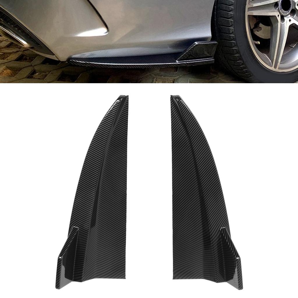 1 Pair Rear Bumper Side Splitter Left Right Replacement for   C‑Class Variant Wagon  05  ‑Line C43 2015 to 2021
