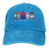 Adjustable Solid Color Baseball Cap Popsicles Washed Cotton LGBT transgender Sports Woman Hat