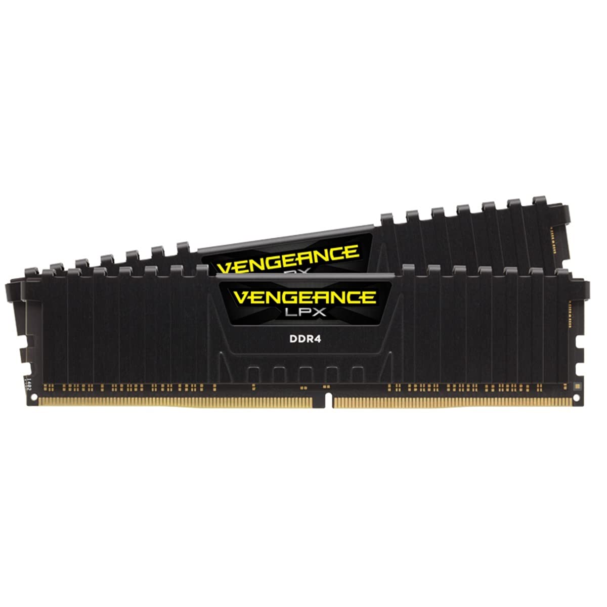 

Corsair Пам ять DDR4-3200 МГц для настільного ПК серії VENGEANCE LPX 16 ГБ [8 ГБ x 2] CMK16GX4M2E3200C16 чорний