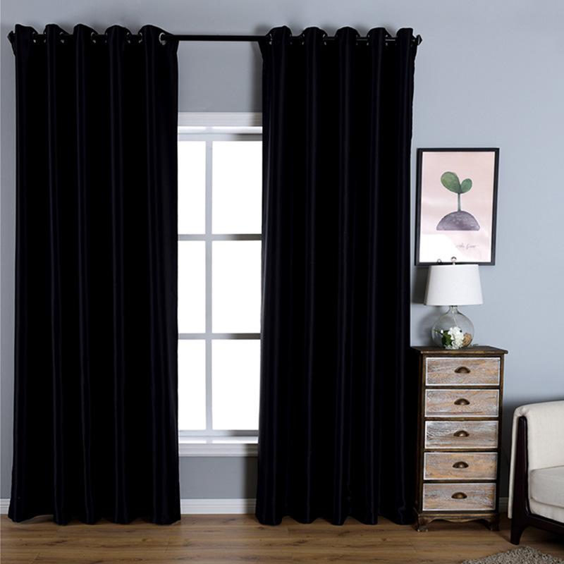 

Полностью затемняющие высокоточные шторы, для гостиной, спальни, однотонные вертикальные шторы, готовые изделия могут быть Zero Cut