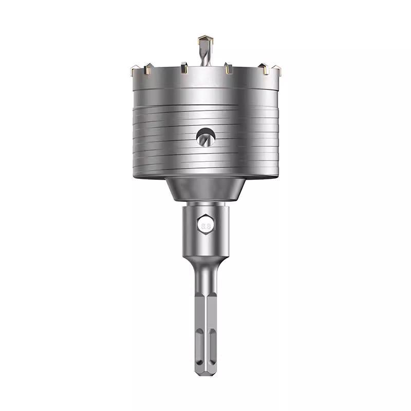 Impact Drill Bit Set for Wall and Concrete - Air Conditioner, Hollow Water Pipe, Dry Drilling