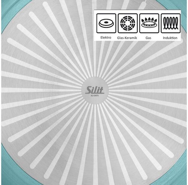 Сковорода WMF Silit Belluna 24 см, зелёная (21.1030.2247)