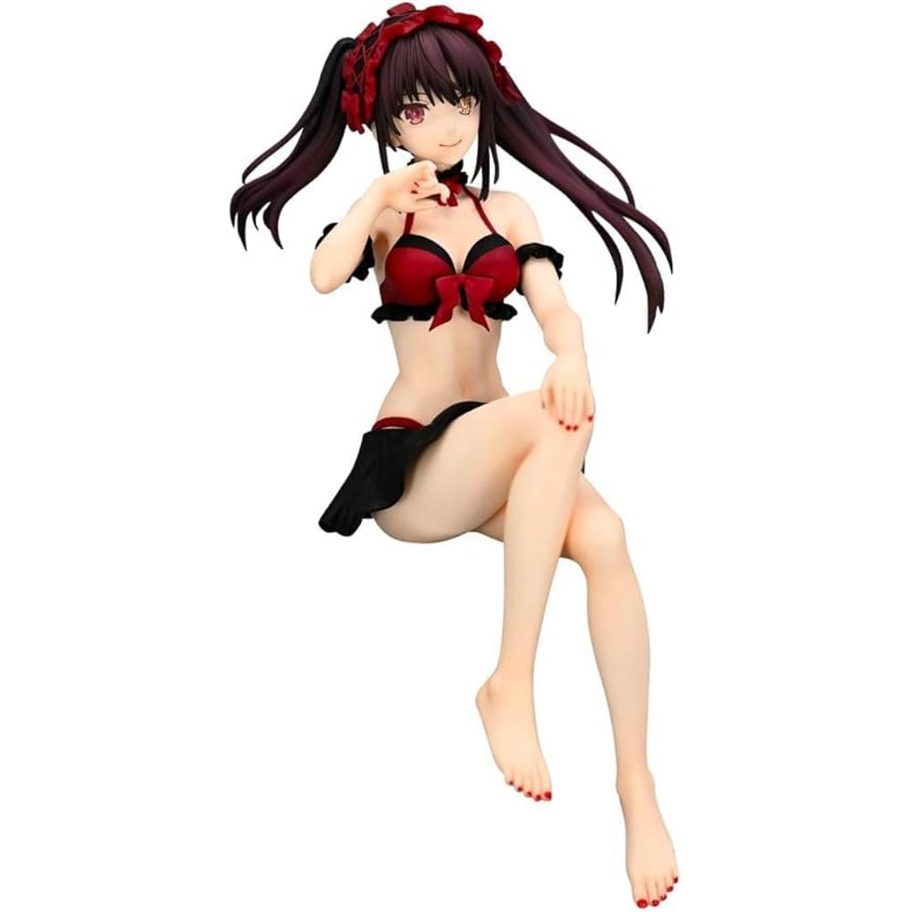 Date A Live V Noodle Stopper Figure Kurumi Tokisaki Swimsuit ver.