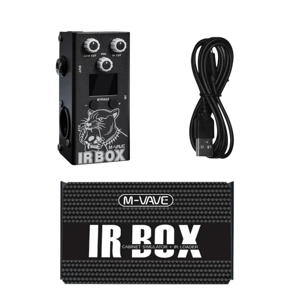 Guitar Pedal Effectr M-VAVE IR BOX Cabinet Simulator and IR Loader Support APP