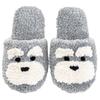 4-Piece Toilet Mat Set with Adhesive, Paper Holder Cover, Slippers, and Toilet Decor. Schnauzer Dog Design. Fundit Animal Design.