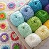 Milk Cotton Yarn Pack for DIY: Medium-Thick Scarf, Crochet Slippers, Handmade Knitting Bags