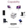 1/2 ks Bluetooth-kompatibilní Mini reproduktor Digitální displej Stabilní připojení Vodotěsný Dobíjecí FM rádio Přehrávač hudby