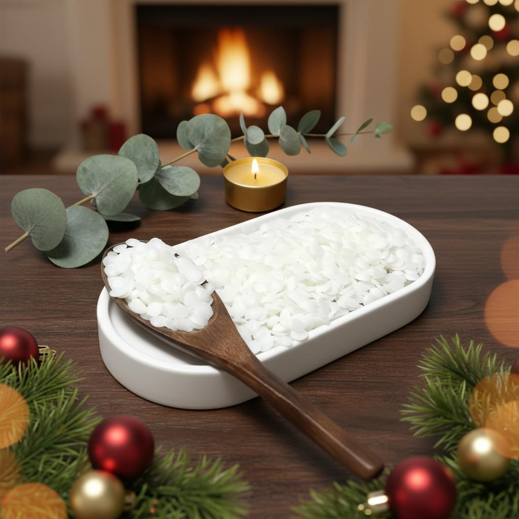 100% Natural Organic Soy Wax Flakes 25Kg Granular Eco-friendly Bag Candle Making Handmade Vegan Biodegradable Modern Style CE Customized size&NO Scents белый