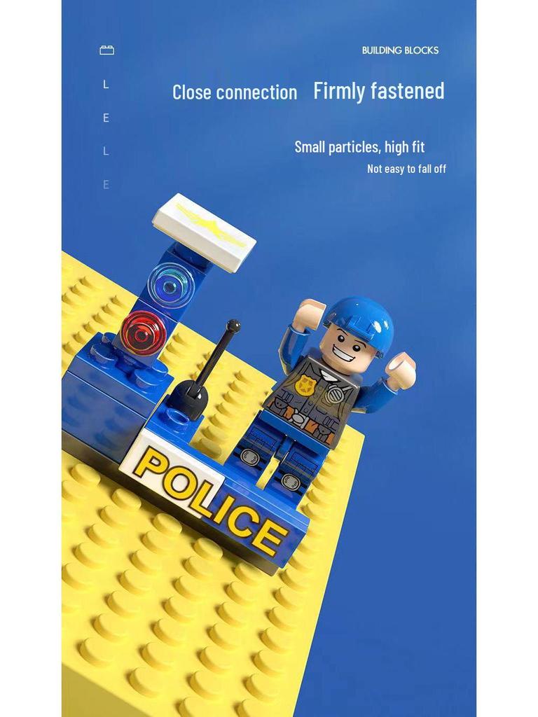 Compatible Lego Small Building Blocks: Educational Military Tank & Castle Set for Boys and Girls