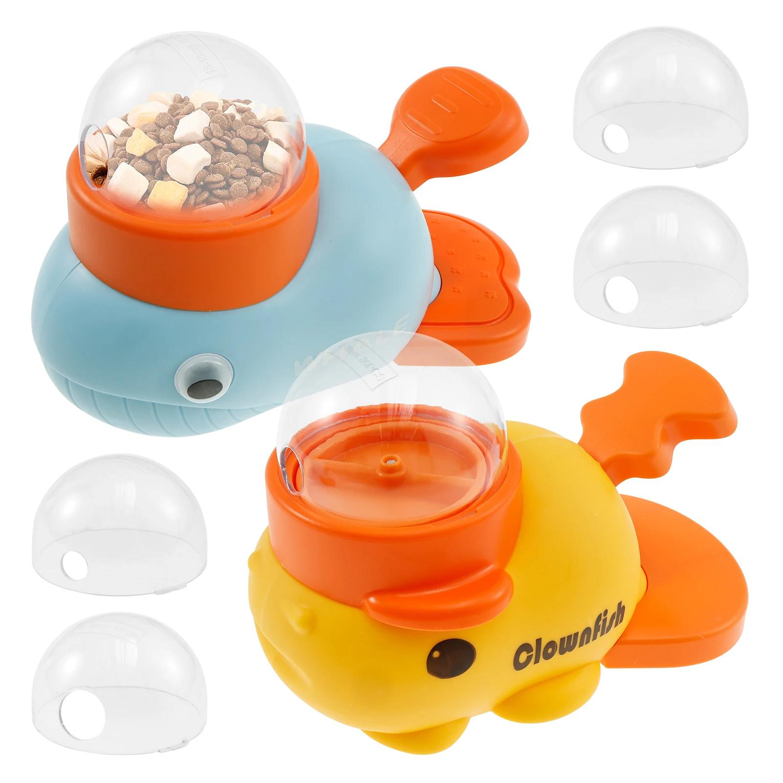 

2Pcs Interactive Dog Toy 2-in-1 Dog Puzzle Feeder Interactive Pet Food Treat Dispenser Slow Food Snack Feeder for Dog Training