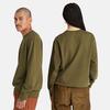Timberland Casual Terry Crewneck Sweatshirt Unisex Sweatshirt Dark-Olive-Green A6K5D-302