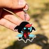 The Freak Circus Otome Game Acrylic Keychain 5.5cm Pierrot Harlequin Double-sided HD Print Collectible Desk Decor Fan Gift