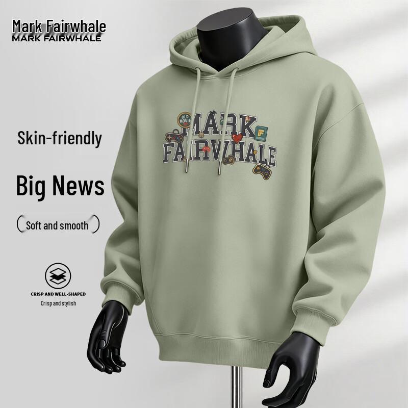 

Mark Fairwhale Men s Heavyweight Hooded Sweatshirt XL