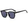 2025 UV Protection Square Blue Sunglasses: Women's Retro & Men's Large Face