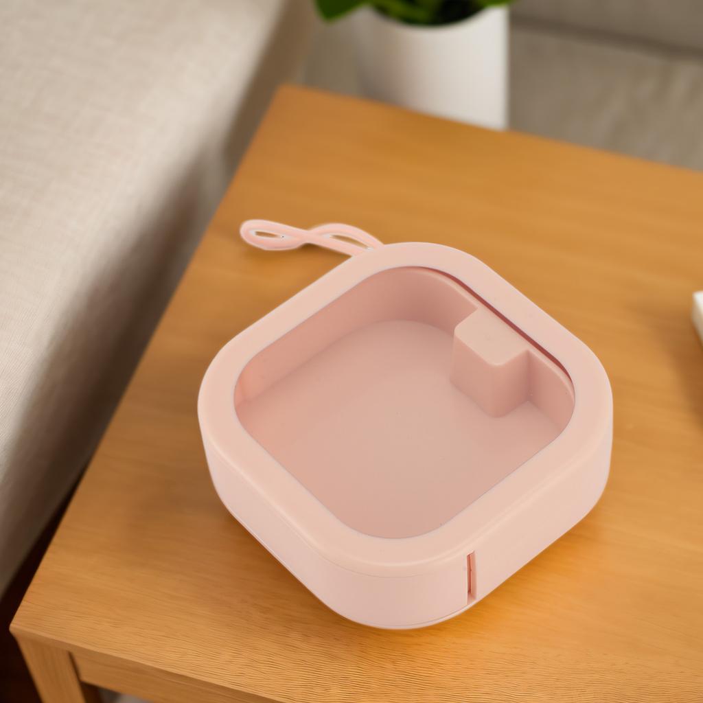 Portable Hair Tie Plastic Multi Purpose Desktop Travel Hair Accessory Jewelry Storage Box