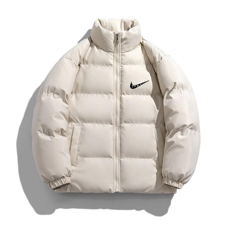 

Casual Couple s Cotton Puffer Jacket: Men s Stand-up Collar, Thickened, Winter 2025 Style хакі