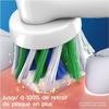 Brossettes de rechange - oral-b - crossaction - pack de 8 - inclinaison 16° - technologie cleanmaximiser