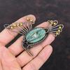 Ruby Fuchsite Pendant Copper Wire Wrapped Pendant Original Gemstone Jewelry Handmade Pendant Wonderful Bird Pendants Copper Jewelry For Gift