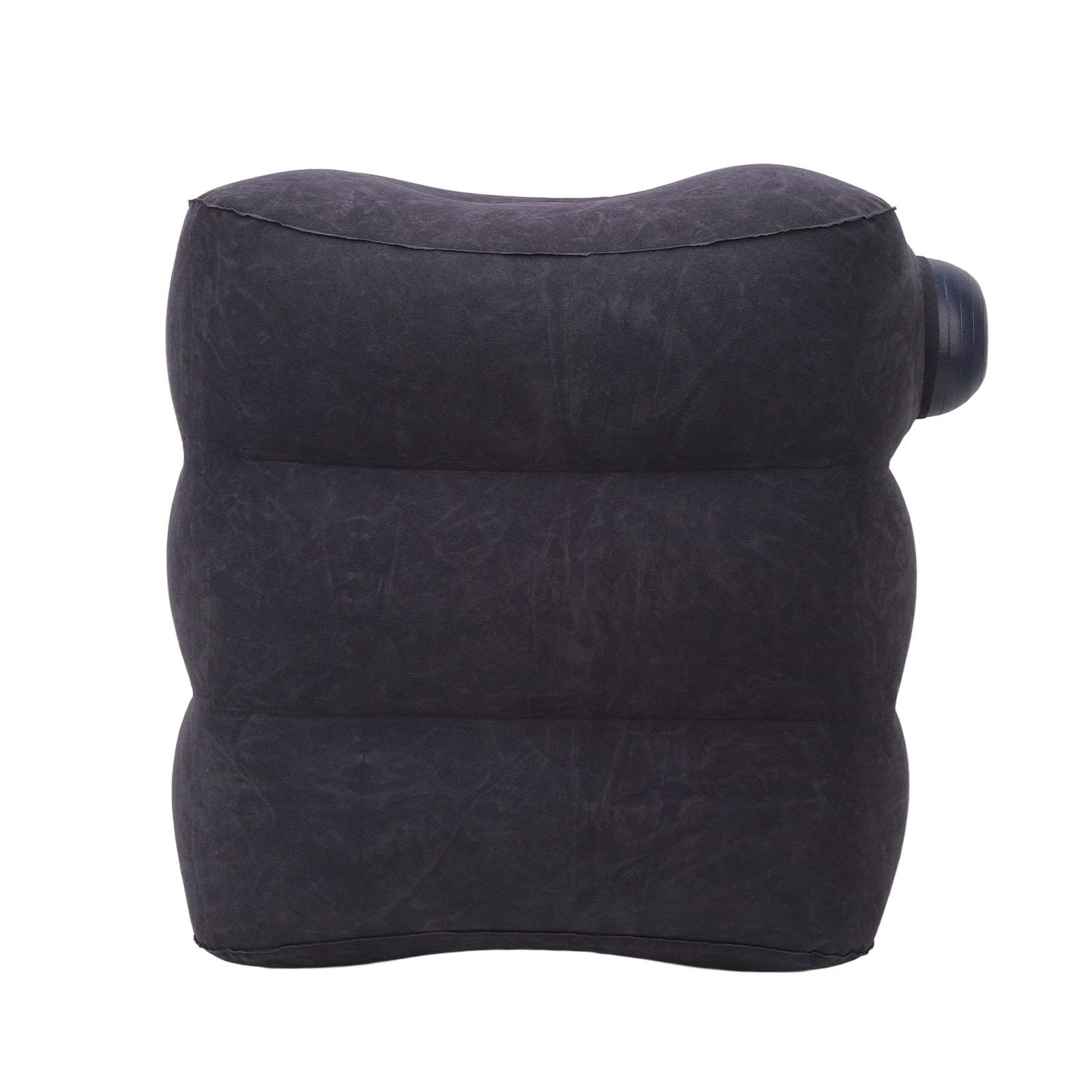 Inflatable Foot Rest Pillow Washable Lightweight Portable Inflatable Footrest Cushion for Kids Adults Airplane Travel