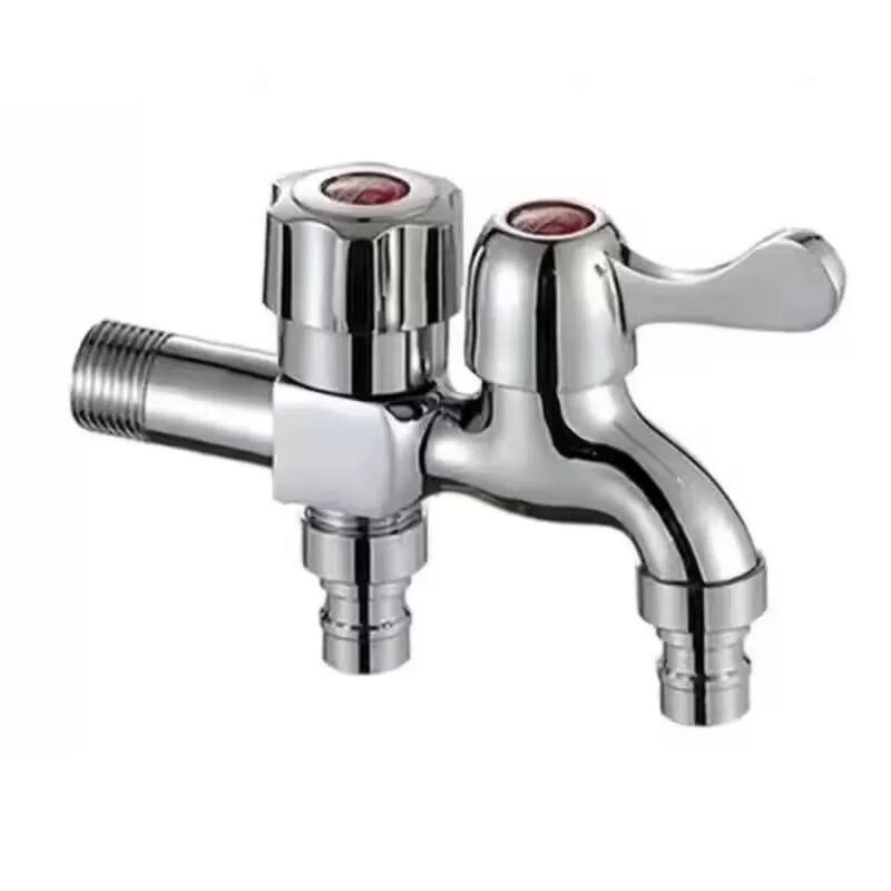Huinizi Extended Dual-Outlet Washing Machine Faucet