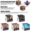Children's 3d Magnetic Geometric Cube Puzzle Toy Transformable And Interactive