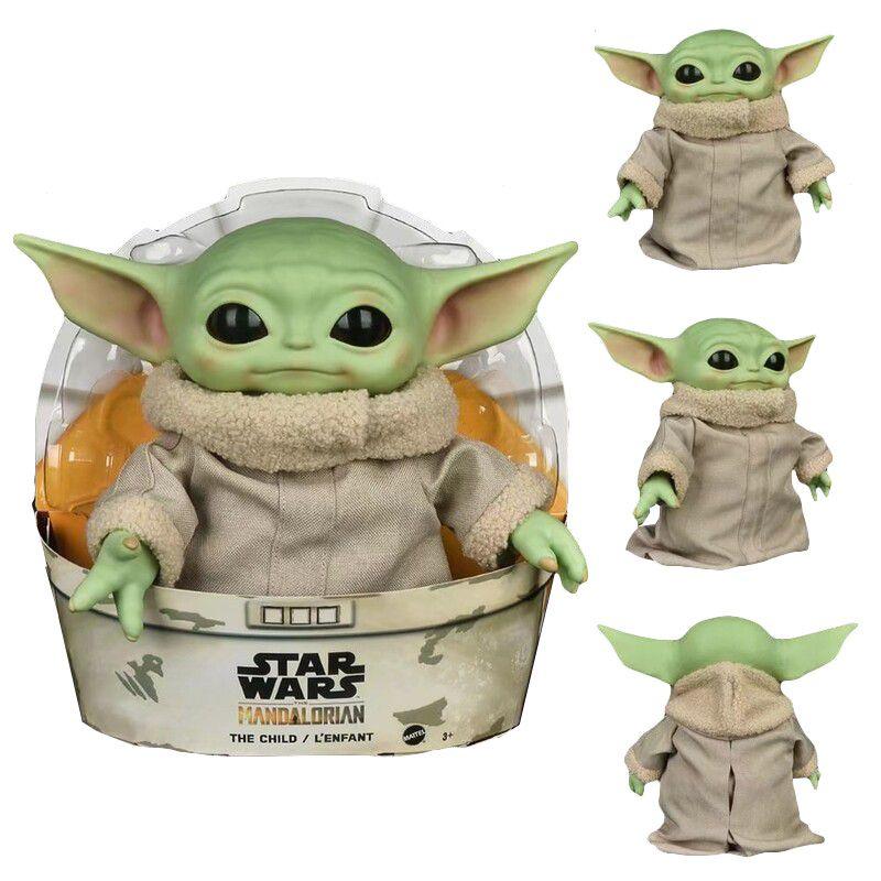 11in Star Wars Mandalorian Yoda Baby Grogu Plush Doll Perfect For Collectors And Decor