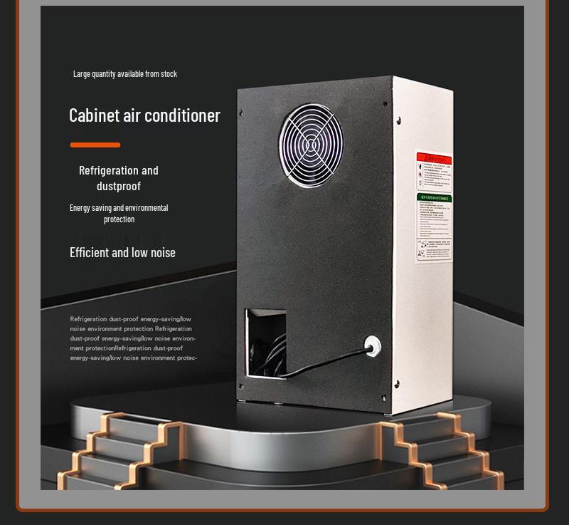 Industrial Cabinet Air Conditioner: 300W-8000W, Silent Cooling, Temp Control & Dehumidification