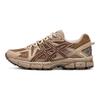 Asics Gel-Kahana 8 Tejido de empalme Cuero sintético Absorción de impactos Antideslizante Transpirable Zapatillas de trail running de caña baja Mujer zapatilla deportiva 1012B645-200