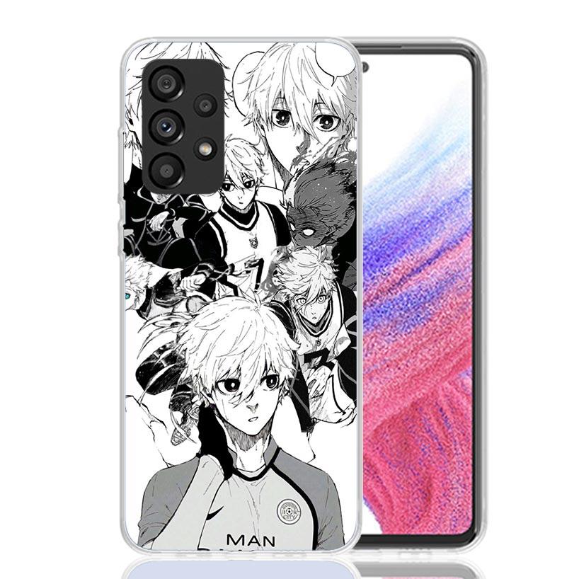 Blue Lock Nagi Seishiro Phone Case for Samsung Galaxy A52 A51 A50S A12 A22 A32 A72 A10S A30S A31 A71 Note 20 Ultra 10 Plus S10 G