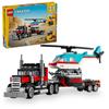 LEGO Creator Expert Truck s helikoptérou Hračka Hračka Dárek k narozeninám Vánoční Chlapci Dívky Děti 7 let 8 let 9 let Základní
