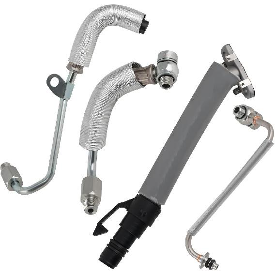 maXpeedingrods Turbocharger Oil Return Drain & Oil Feed Pipe & Coolant Pipe Kit for Chevy Cruze 2011-2016, for Buick Encore 2013-2019, Trax