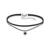 Sophisticated Geometric Choker Necklace For Women Fashionable Double Layer Korean Jewelry